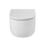 Унитаз подвесной безободковый с сиденьем со смывом TORNADO BelBagno SOFT-TOR BB084CH-TOR/SC