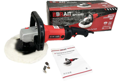 Машина шлифовальная полировальная BP180RS PRO(1200Вт, d диска 180мм.,600-3000об/мин)