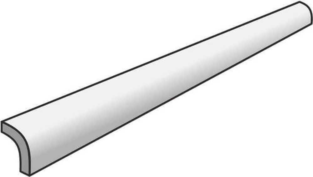 Equipe Habitat Pencil Bullnose Antique White 3x20