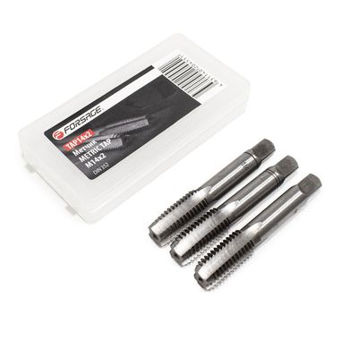 Метчик M14x2 (3шт),в пластиковом футляре Forsage F-TAP14x2