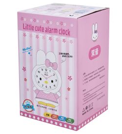 GAEM Art CL-77/3 Будильник «Зайка» фиолетовый