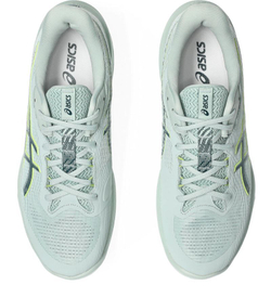 Мужские кроссовки для бадминтона/сквоша Asics Netburner Мячistic FF 4 - lichen rock/tranquil teal