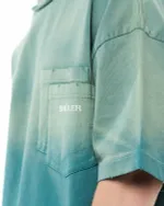 Футболка Bruler d'Amour Degrade Effect зеленая