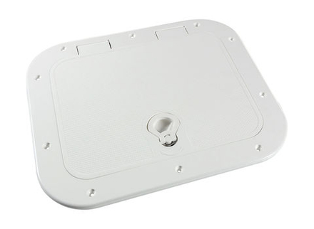 Крышка рундука 400 х 328 мм  белая пластмасса