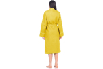 Халат вафельный GoodNight с кантом 46-48 (L) желтый