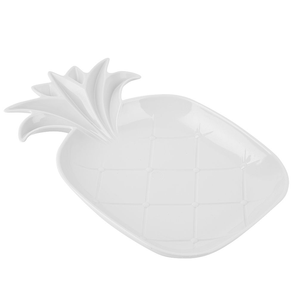 Блюдо сервировочное "Ананас" 28,5*19*3см. (4вида) (упаковочный пакет)