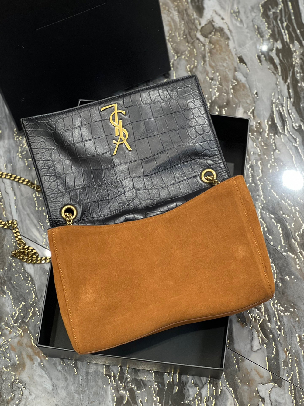 Saint Laurent Kate Medium Reversible Chain Bag 28 cm