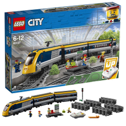 LEGO City: Пассажирский поезд 60197 — Passenger Train — Лего Сити Город