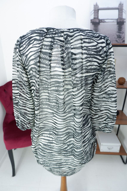 Блузка Vero Moda с принтом 42 размер