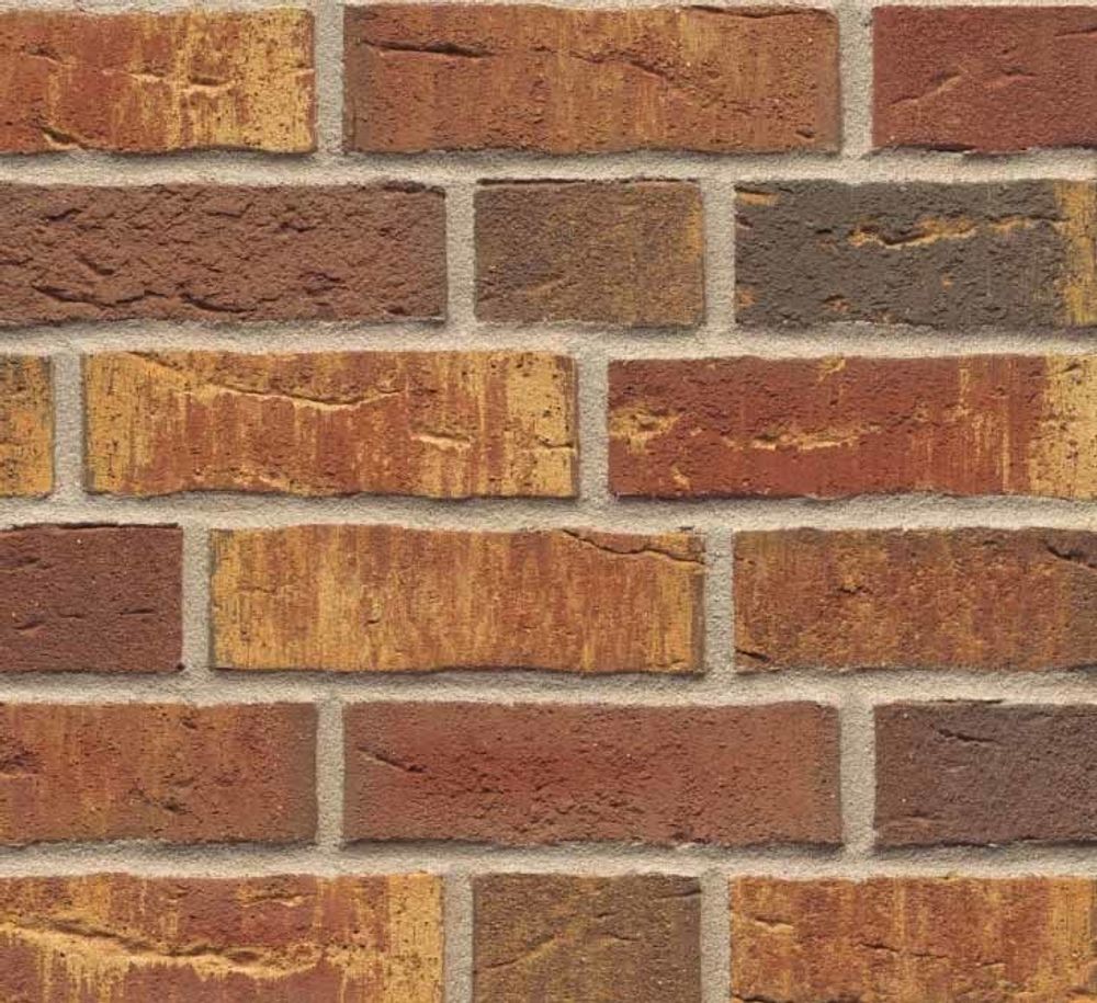 Клинкерный кирпич Feldhaus Klinker, K686WDF, "sintra ardor calino"