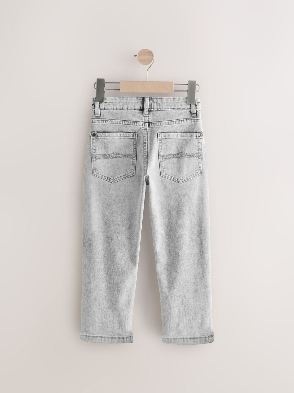 Джинсы стрейч для мальчика Next AC6-970, Светло-серый