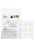 VT Cosmetics Заживляющие патчи от акне с микроиглами и экзосомами чеснока Garlic AC Reedle Shot Point Patch 9 шт