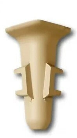 Угол внутренний для плинтуса 100мм "Деконика", 213 Дуб северный