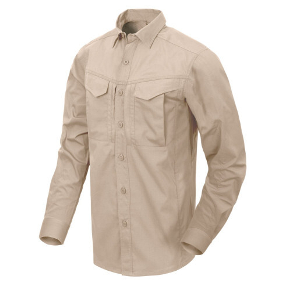 Helikon-Tex DEFENDER Mk2 Shirt long sleeve® - PolyCotton Ripstop - Khaki