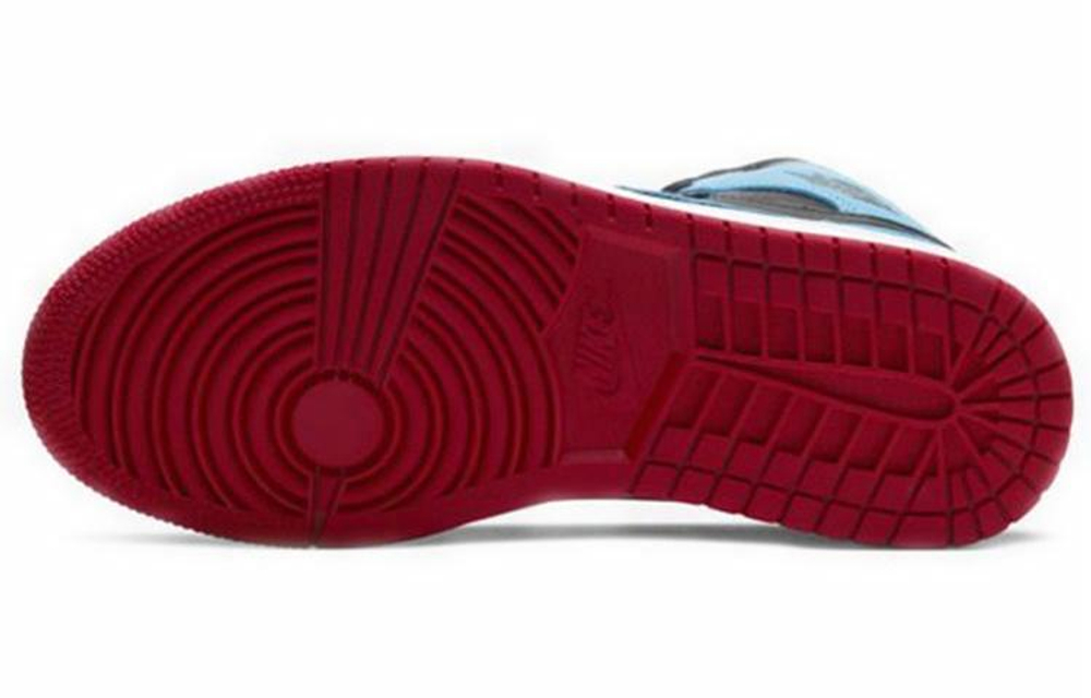 Кроссовки Jordan Air Jordan 1 Retro High Og Unc To Chicago (Женская размерная сетка)