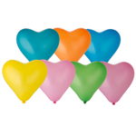 Шар латексный Сердце Пастель 40 см (Ассорти)