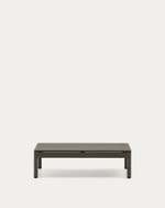 Журнальный столик Sorells из зеленого алюминия 57 x 91 см