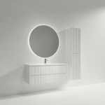 Тумба с раковиной Sancos Snob R SNR120/39W/CN7028 Bianco
