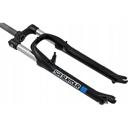Вилка 27.5" SF18-XCE28 P 27.5" шток 1-1/8", ход 100мм, чёрная, регулир жесткости пружин, ноги ш28мм