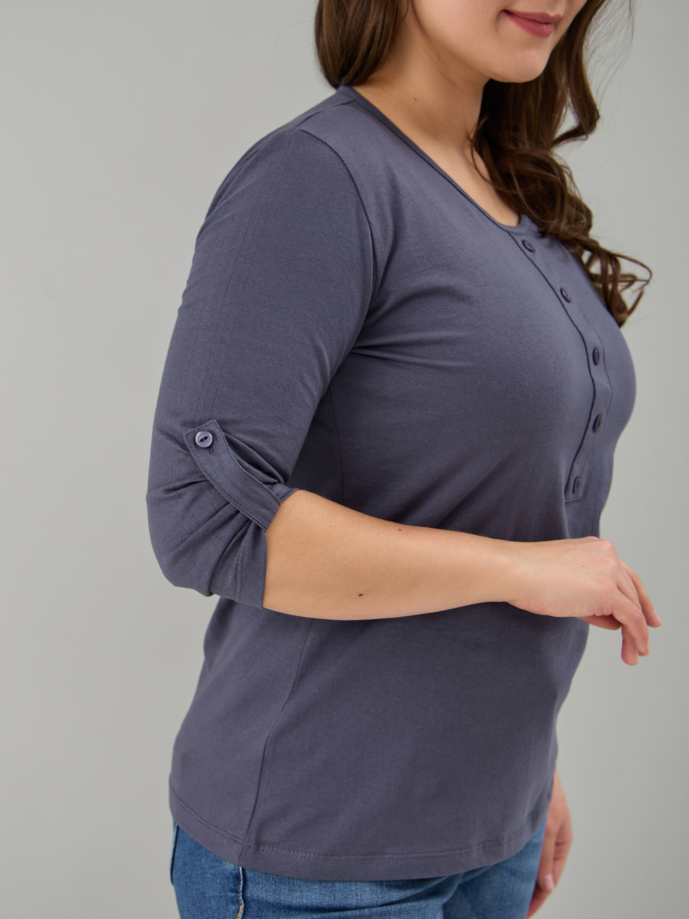 Лонгслив ЛНк-005/графит