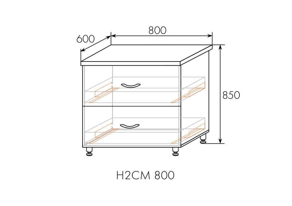 Н2СМ 800 (скр. монт.)