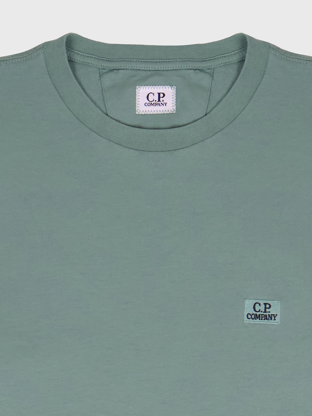 Футболка C.P. Company Logo Patch Mint