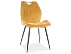 Стул SIGNAL ARCO Velvet Bluvel 68 карри/черный