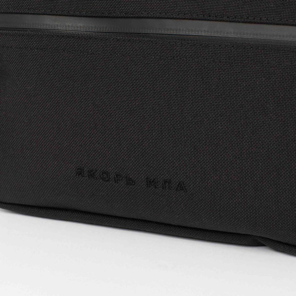 Сумка Якорь Таблетка черный нейлон 1000