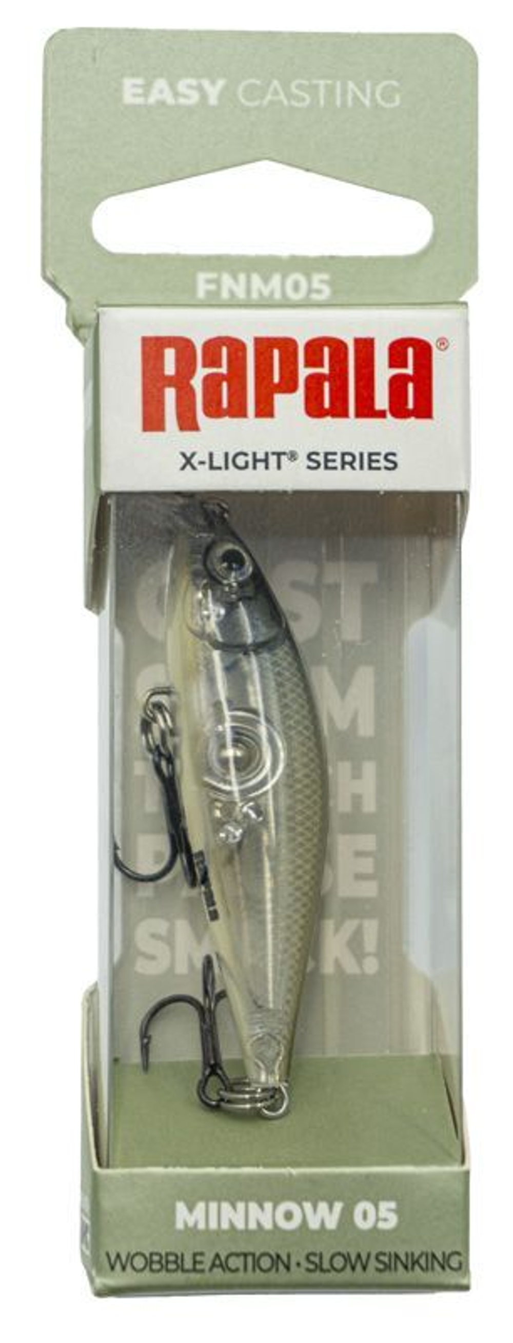 Воблер RAPALA X-Light Minnow 05 /FT