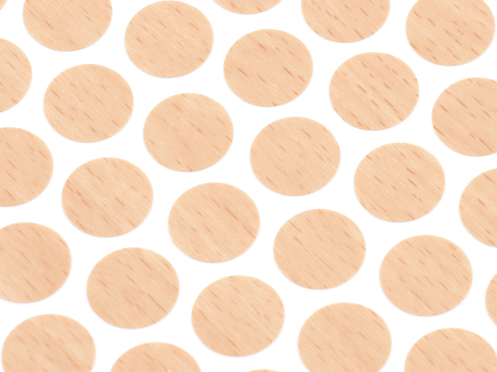 Заглушка самокл WEISS D=14мм А-7011 / бук (2500шт)