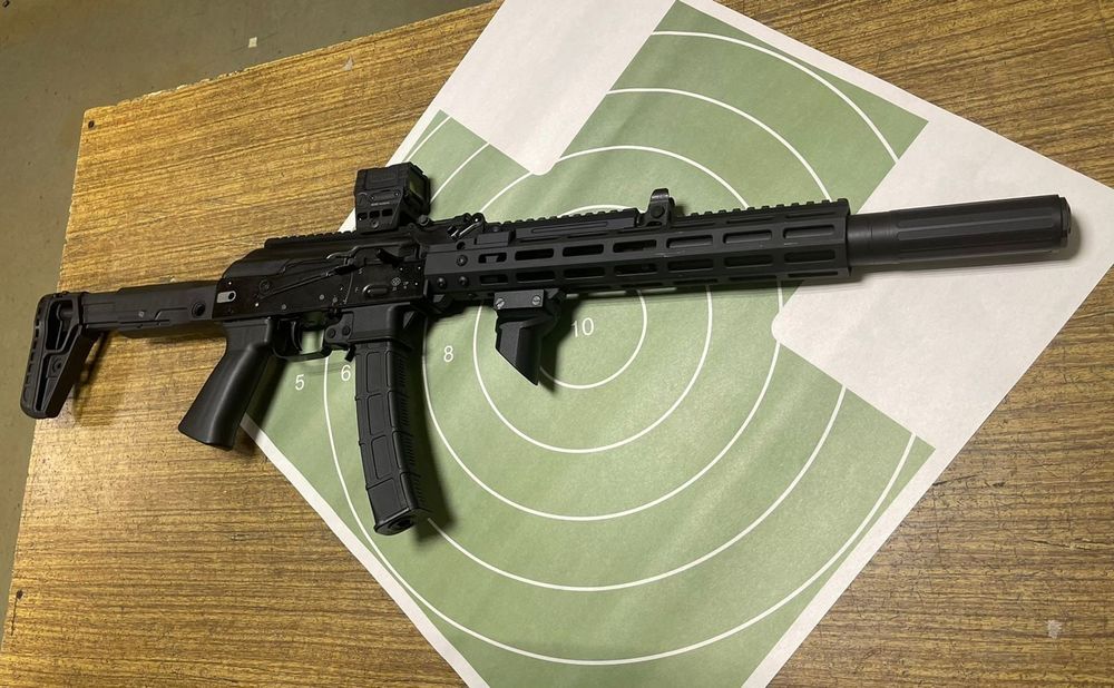 ДТКП интегрального типа для Сайги 9/TR9 калибр 9х19, резьба М16х1, Борей (Россия)