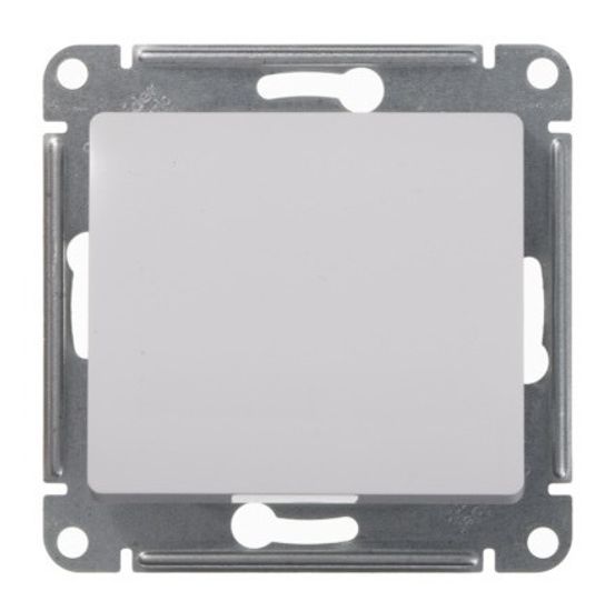 Кнопка нажимная 1-кл. СП Glossa 10А IP20 (сх. 1) 10AX механизм бел. SE GSL000115