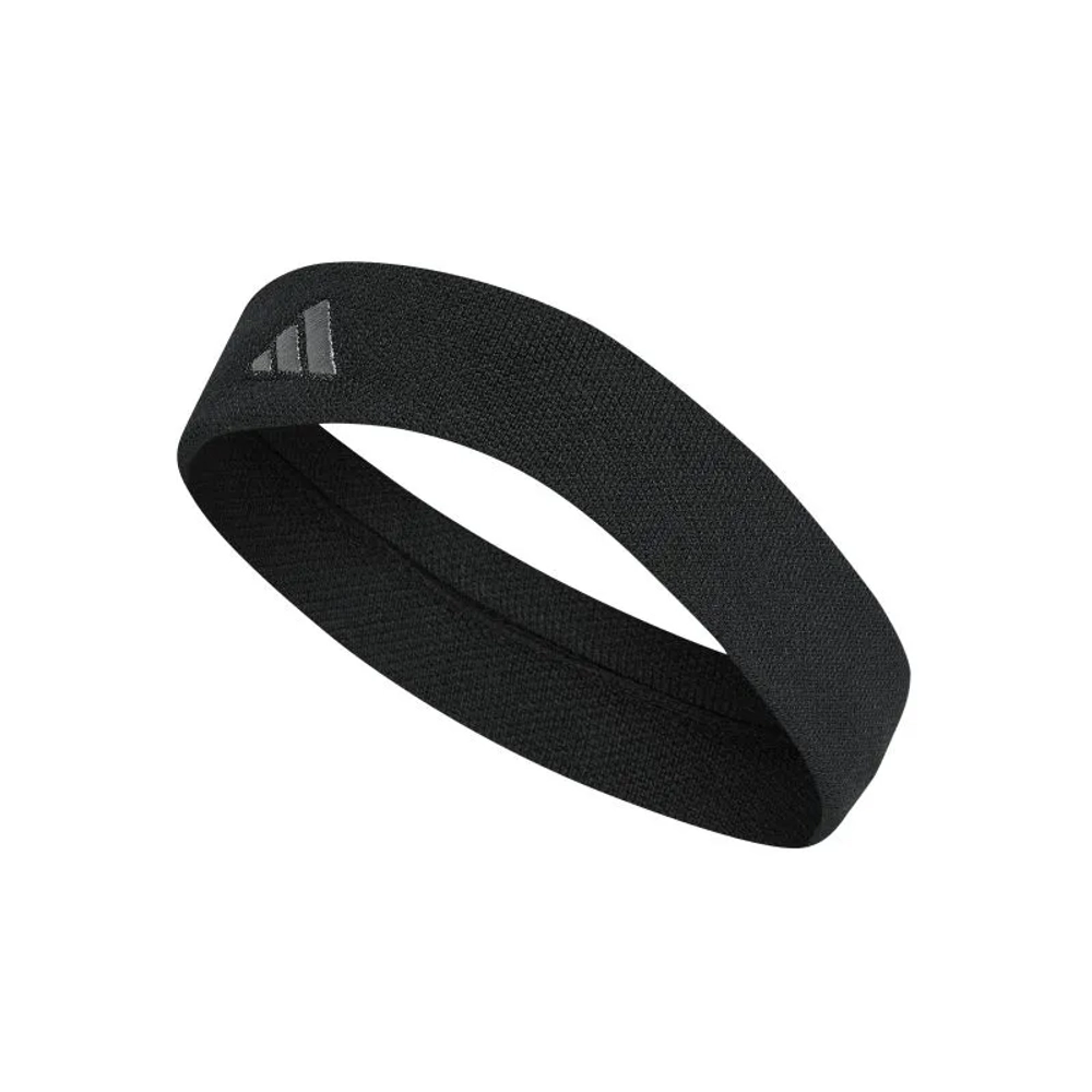Повязка на голову теннисная Adidas Tennis Headband - black/iron metallic