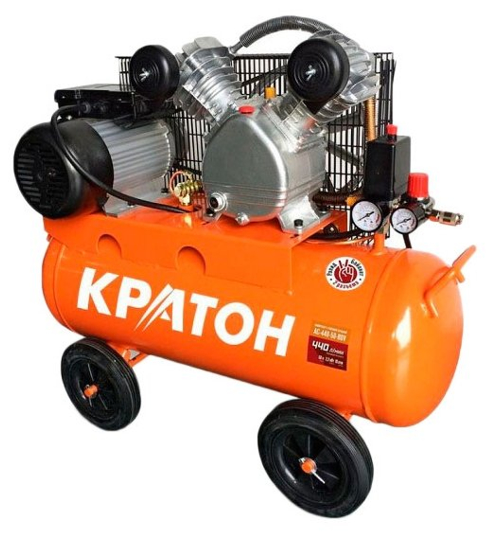 Компрессор с ременной передачей КРАТОН AC-440-50-BDV