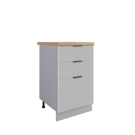 Кухня Модуль СЯБ 500 Мелисса Белый Скин