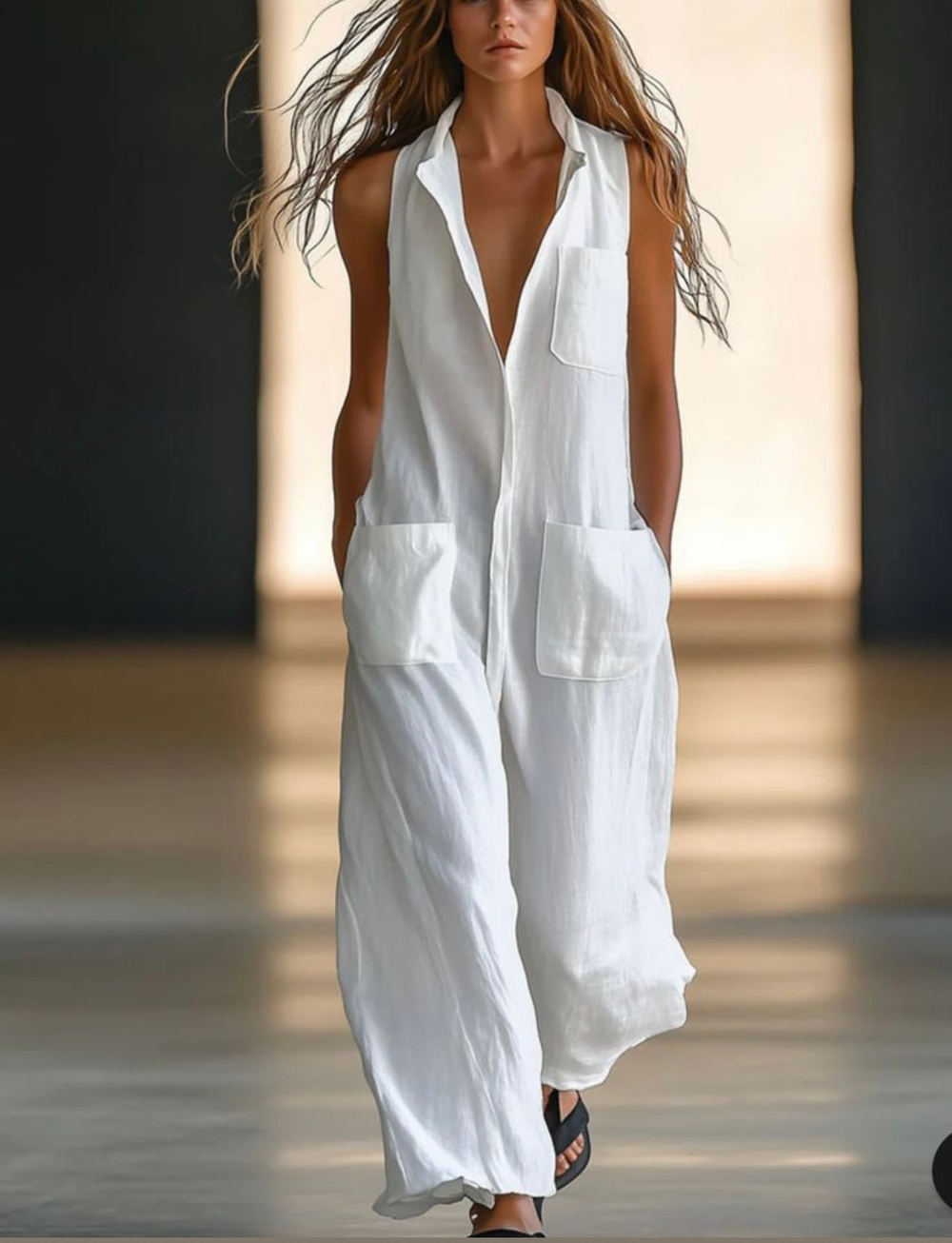 Костюмы изо льна.