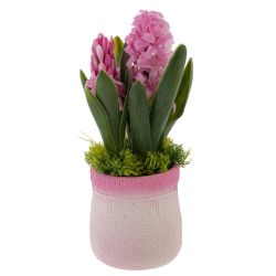 GAEM Цветочная композиция "Гиацинт", L10 W9 H27 см