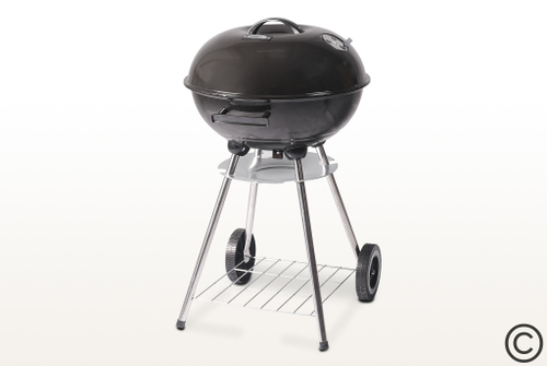 Круглый угольный гриль 17 дюймов (43,5 см) DERBY с термометром