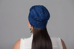 Шапочка Тюрбан БЛАНКА джинс синий Elza Meyger