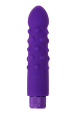 Нереалистичный вибратор A-Toys by TOYFA Dowk, силикон, фиолетовый, 17 см