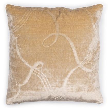 Подушка VELOUR DE FIACRE 35х35 Empire Design 35x35 Сливочный