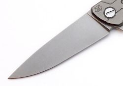 Нож Широгоров Флиппер 95 S90V S узор T подшипникифотография - 5