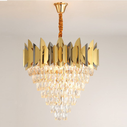 Люстра Jadorel L5+3 gold/black