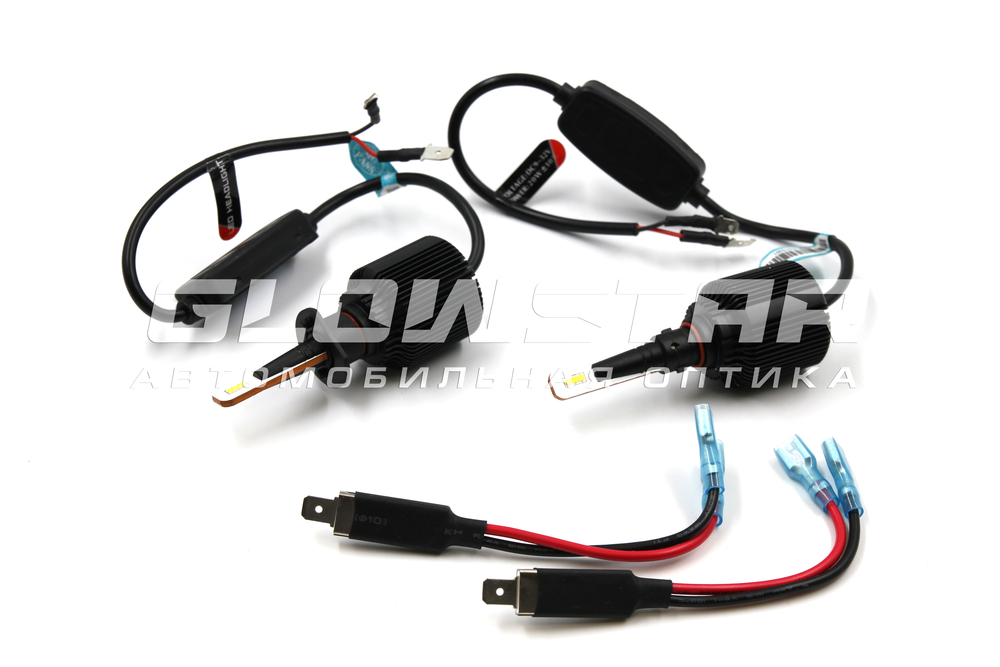 Cветодиодные лампы H1 Sariti J1 Seoul Csp, 5500К, 12-24V, 25W, EMC (комплект, 2шт)