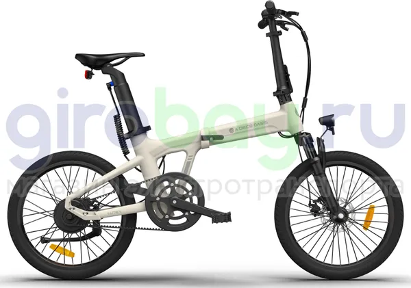 Электровелосипед ADO A20S LITE (36V/9,6Ah) - Слоновая кость фото №4