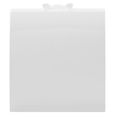 Вывод кабеля модульный "Avanti", "Белое облако", 2 модуля