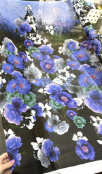 Ткань жоржет - вискоза (Италия) ш-140см цена за 1м