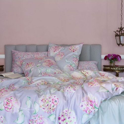 Постельное белье 2 спальное евро Schlossberg Анна Руж 2 Швейцария фото