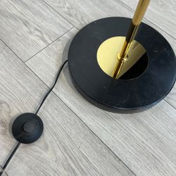 Торшер RH 1920S Odeon Clear Glass Floor Lamp GOLD