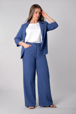Брюки женские 3393ВЕ, синий #259Син023393ВЕ